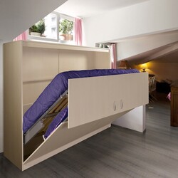 Sklápacie postele ako ideálne riešenie pre malé priestory.